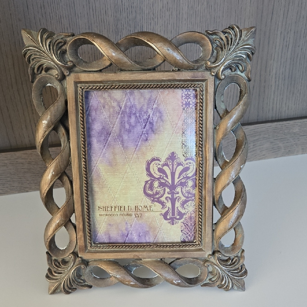 Sheffield Home Bronze Swirl Picture Frame